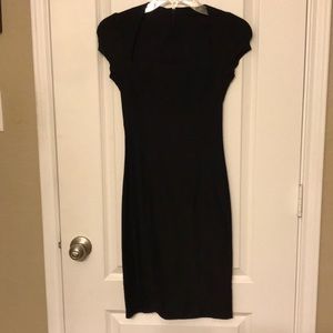 All black dress
